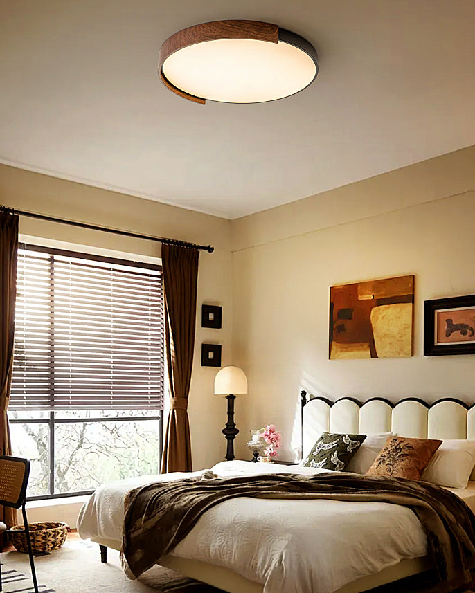 WOMO Round Flat Flush Mount Ceiling Light-WM1200