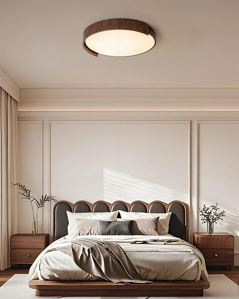WOMO Round Flat Flush Mount Ceiling Light-WM1200
