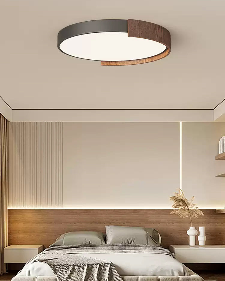WOMO Round Flat Flush Mount Ceiling Light-WM1200
