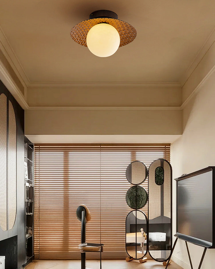 WOMO Small Globe Ceiling Light-WM1207