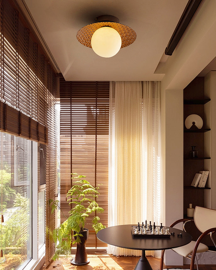 WOMO Small Globe Ceiling Light-WM1207