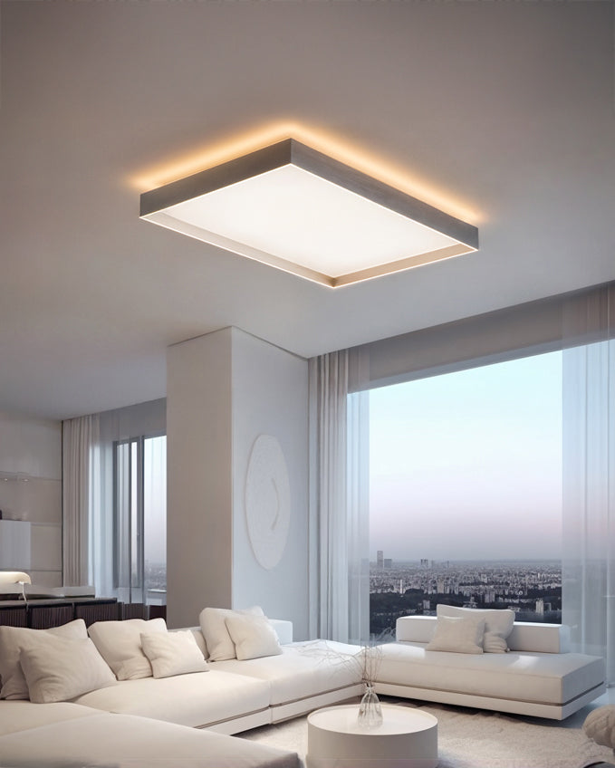 WOMO Round/Square Flush Mount Ceiling Light-WM1208