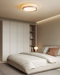 WOMO Round Flat Flush Mount Ceiling Light-WM1209