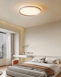 WOMO Round Flat Flush Mount Ceiling Light-WM1209