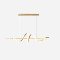 WOMO Spiral Led Kitchen Pendant Light-WM2129