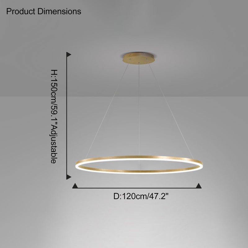 WOMO Ring Pendant Light-WM2030