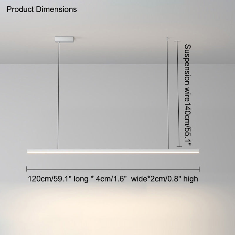 WOMO Extra Long Linear Pendant Light-WM2011