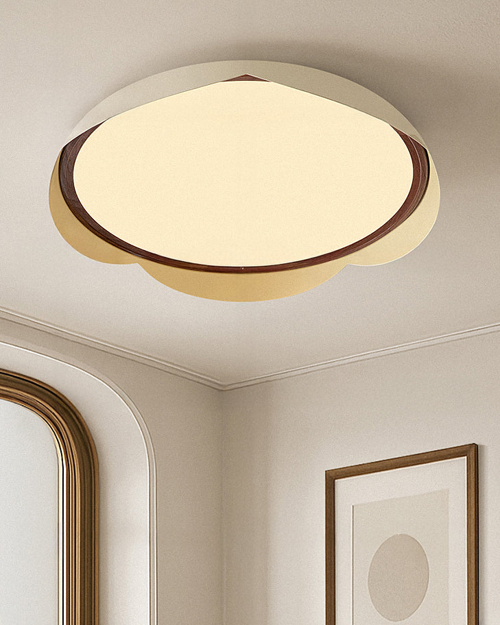 WOMO Lotus Round Flush Mount Ceiling Light-WM1211