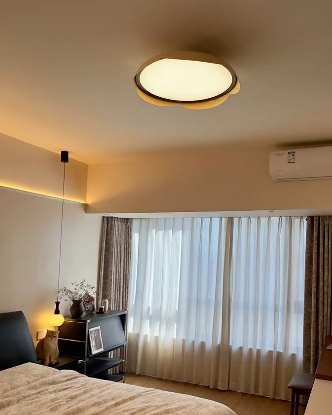 WOMO Lotus Round Flush Mount Ceiling Light-WM1211