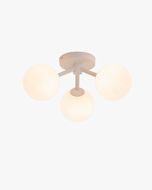 WOMO Globe Semi Flush Mount Ceiling Light-WM1212