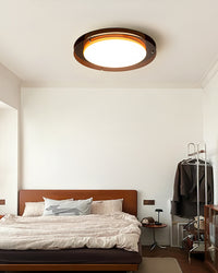 WOMO Bauhaus Round Flat Ceiling Light-WM1214