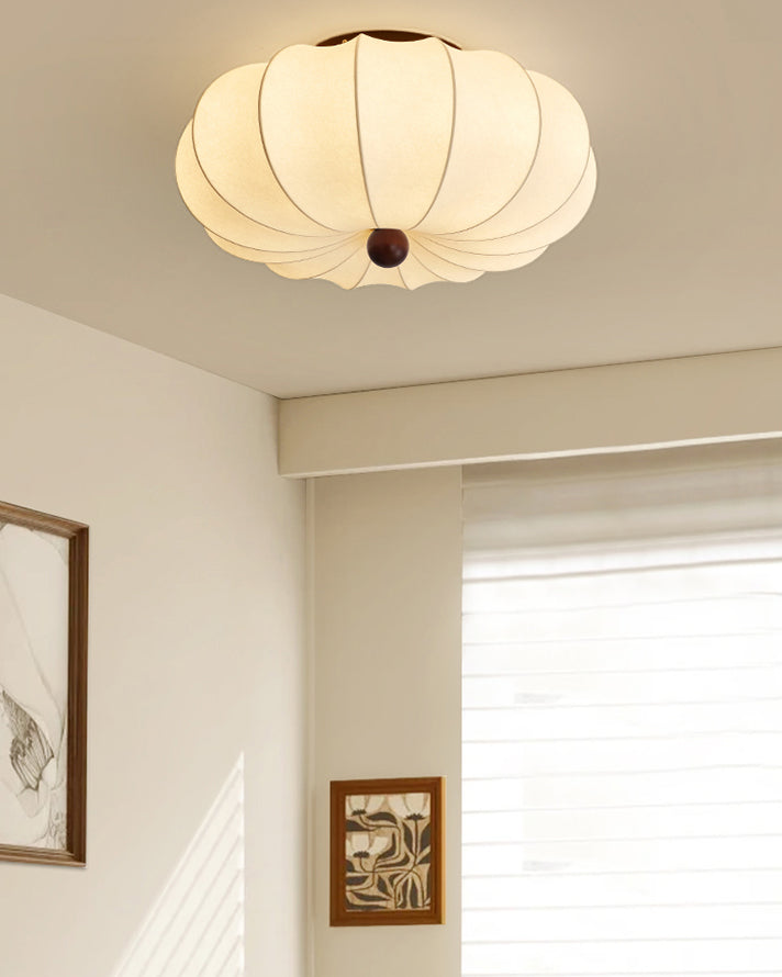 WOMO Pumpkin Silk Ceiling Light-WM1215
