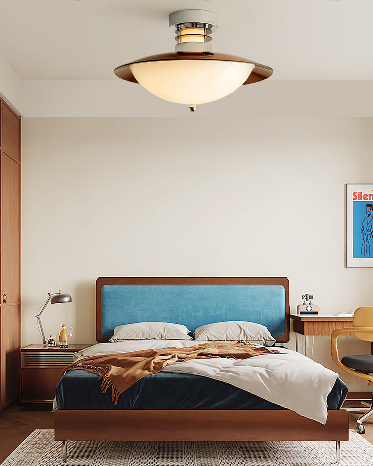 WOMO Bauhaus Bowl Ceiling Light-WM1216