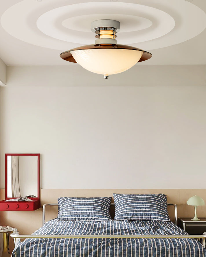 WOMO Bauhaus Bowl Ceiling Light-WM1216