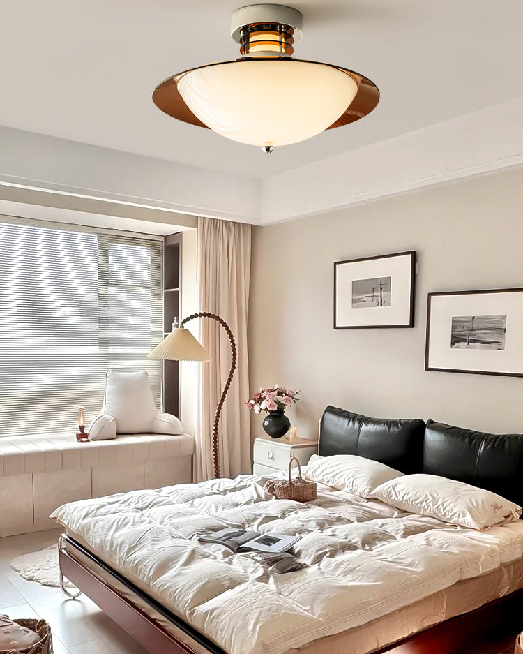 WOMO Bauhaus Bowl Ceiling Light-WM1216