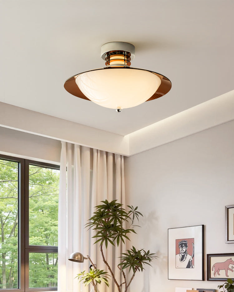 WOMO Bauhaus Bowl Ceiling Light-WM1216