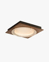 WOMO Walnut/Chrome Square Ceiling Light-WM1218 thumbnail