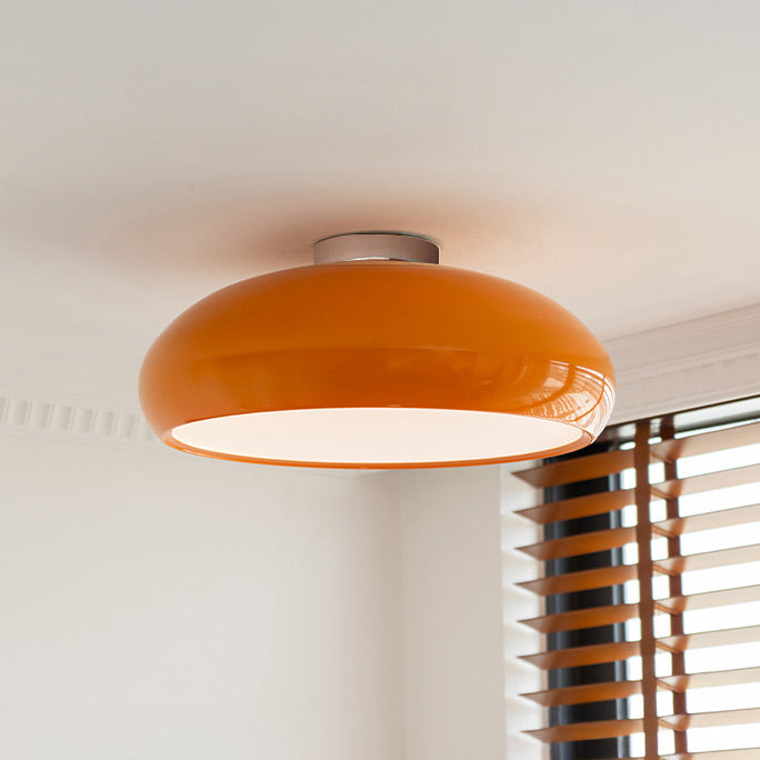 WOMO Orange Dome Ceiling Light-WM1219