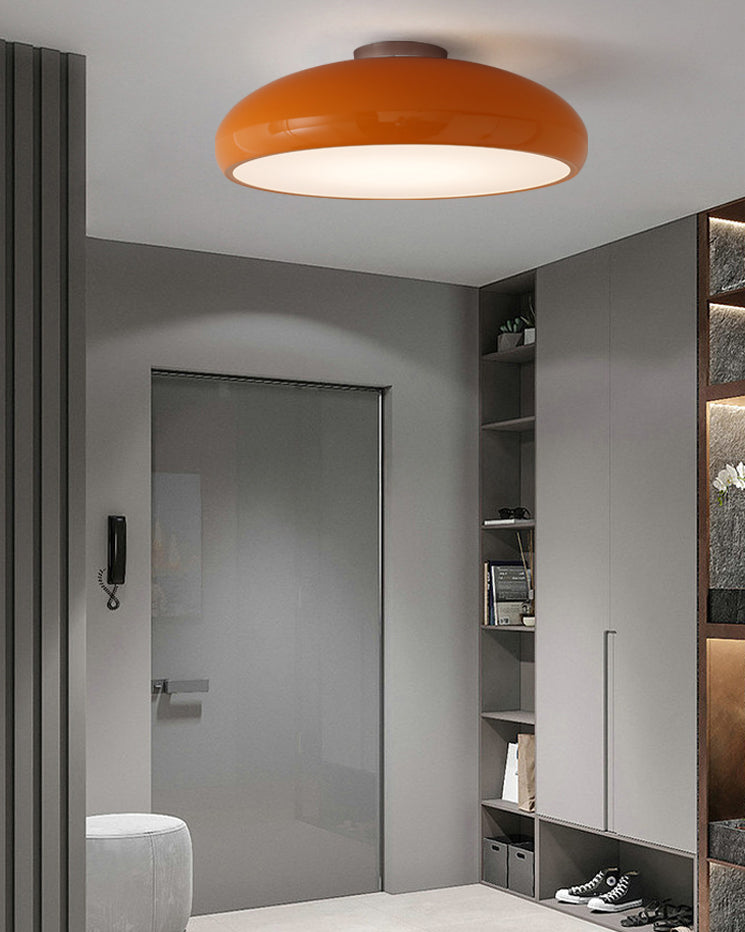 WOMO Orange Dome Ceiling Light-WM1219