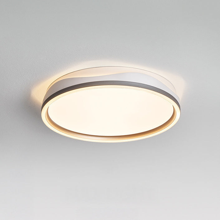 WOMO Round Flat Flush Mount Ceiling Light-WM1222