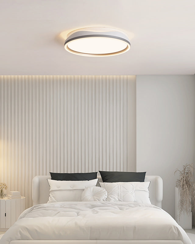 WOMO Round Flat Flush Mount Ceiling Light-WM1222