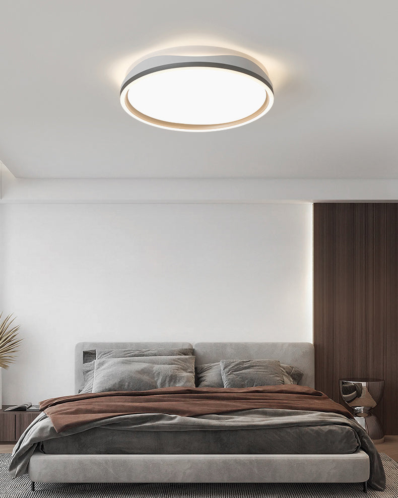 WOMO Round Flat Flush Mount Ceiling Light-WM1222