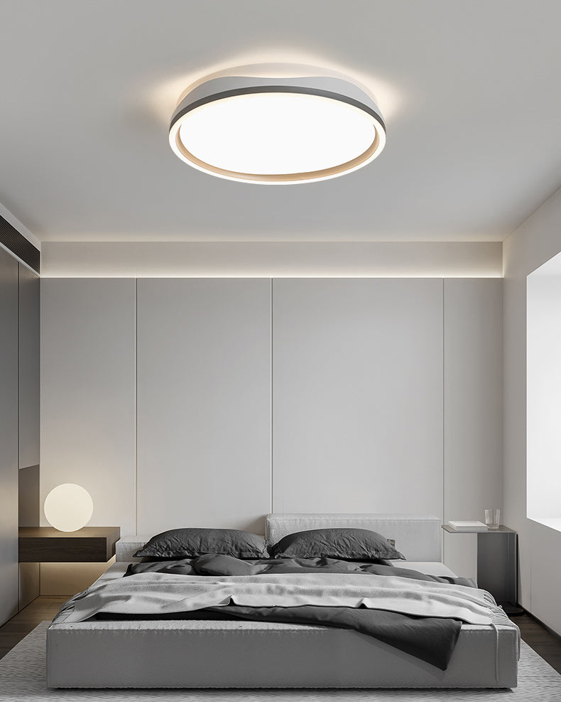 WOMO Round Flat Flush Mount Ceiling Light-WM1222