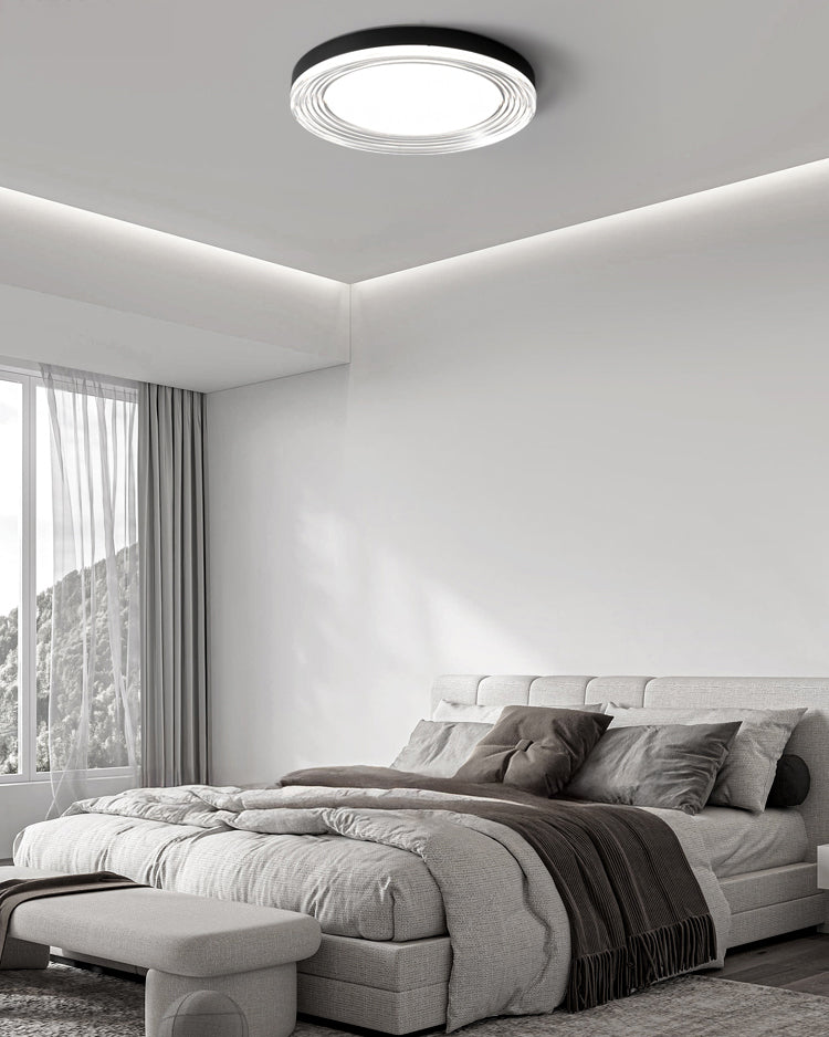 WOMO Minimalist Round Flat Ceiling Light-WM1223