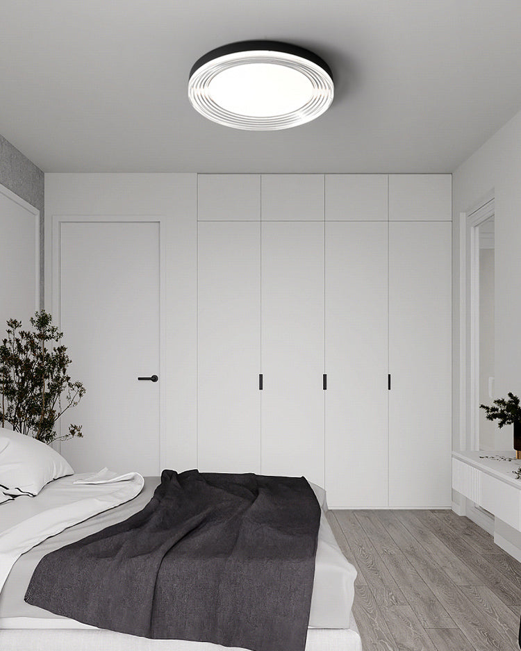 WOMO Minimalist Round Flat Ceiling Light-WM1223