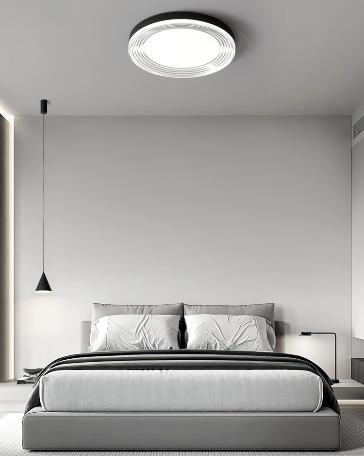 WOMO Minimalist Round Flat Ceiling Light-WM1223