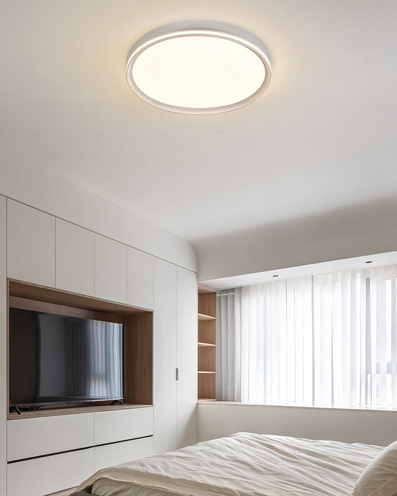 WOMO Round Flat Flush Mount Ceiling Light-WM1226