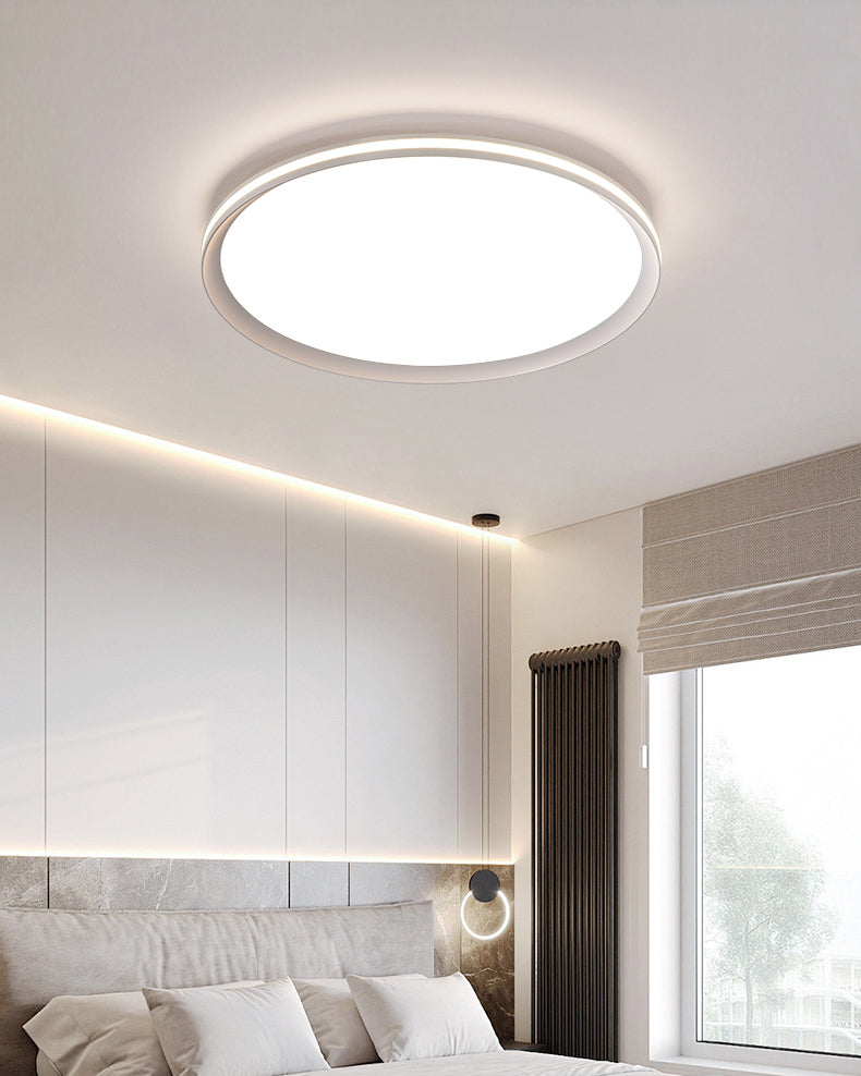 WOMO Round Flat Flush Mount Ceiling Light-WM1226