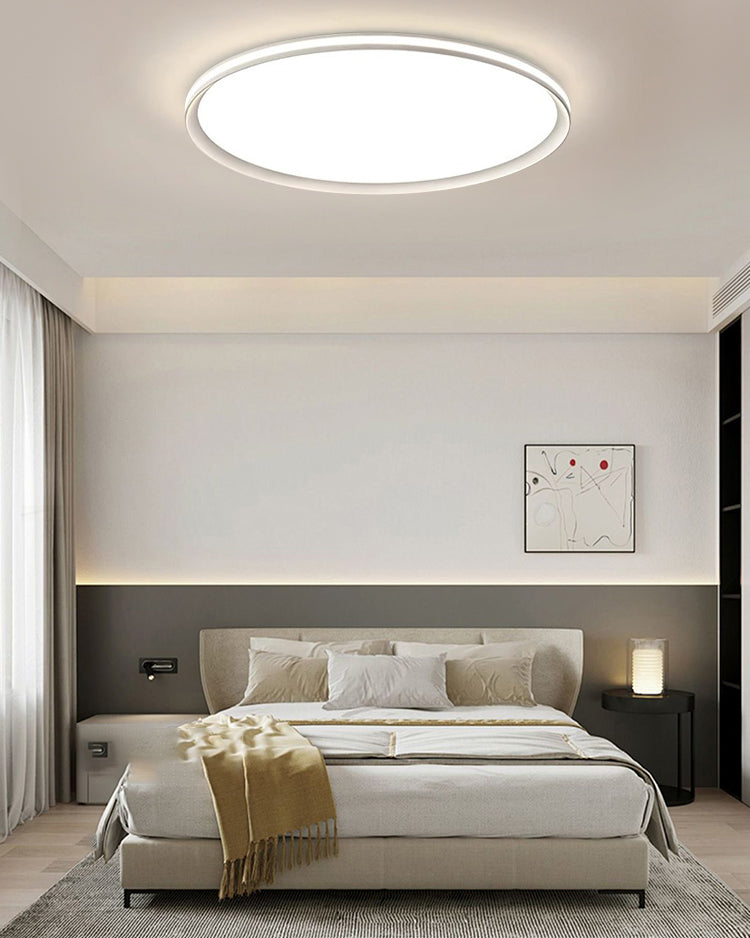 WOMO Round Flat Flush Mount Ceiling Light-WM1226