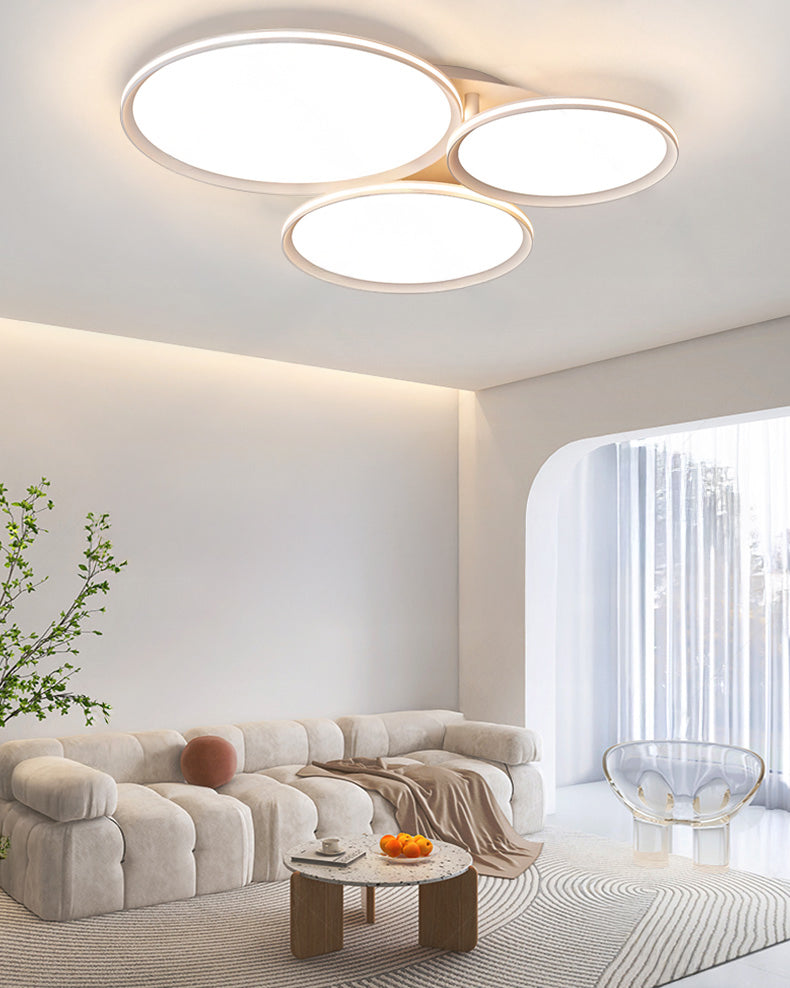WOMO Three Light Disc Ceiling Light-WM1227