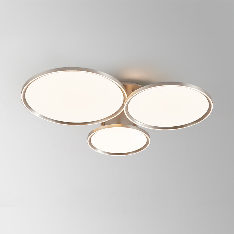 WOMO Three Light Disc Ceiling Light-WM1227
