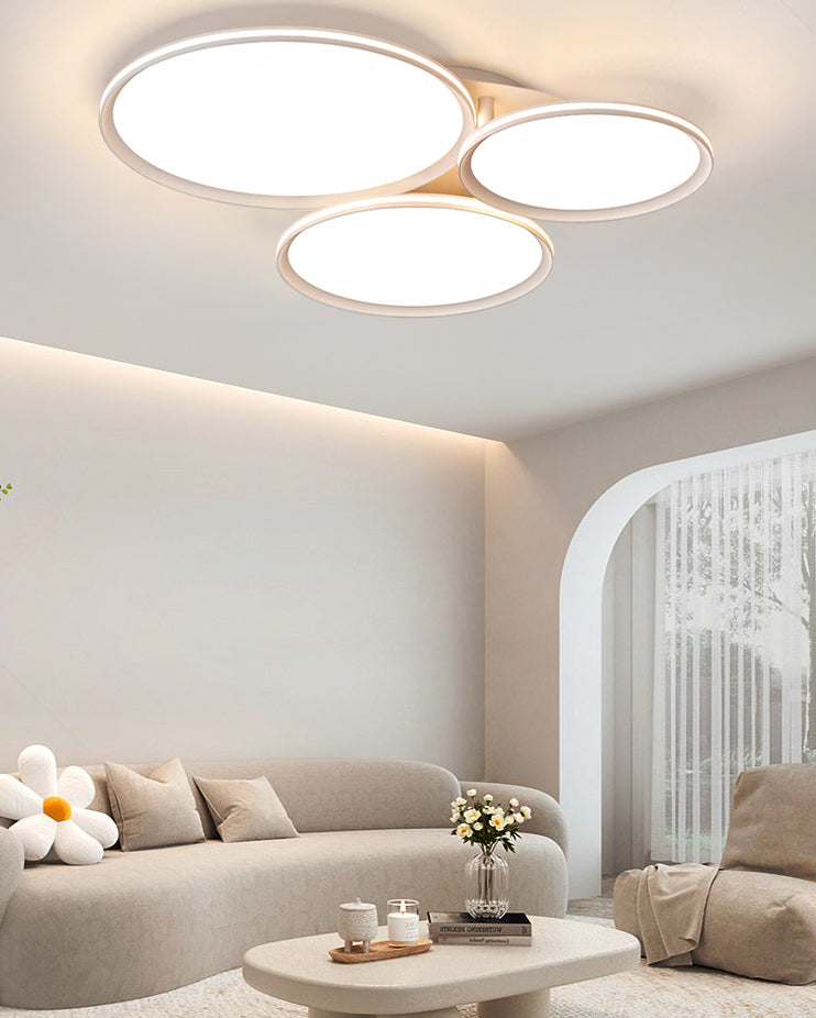 WOMO Three Light Disc Ceiling Light-WM1227