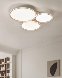 WOMO Three Light Disc Ceiling Light-WM1227