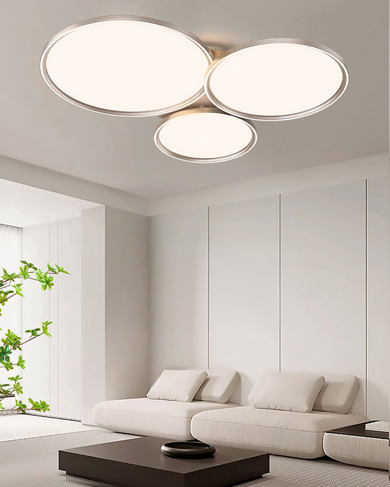 WOMO Three Light Disc Ceiling Light-WM1227