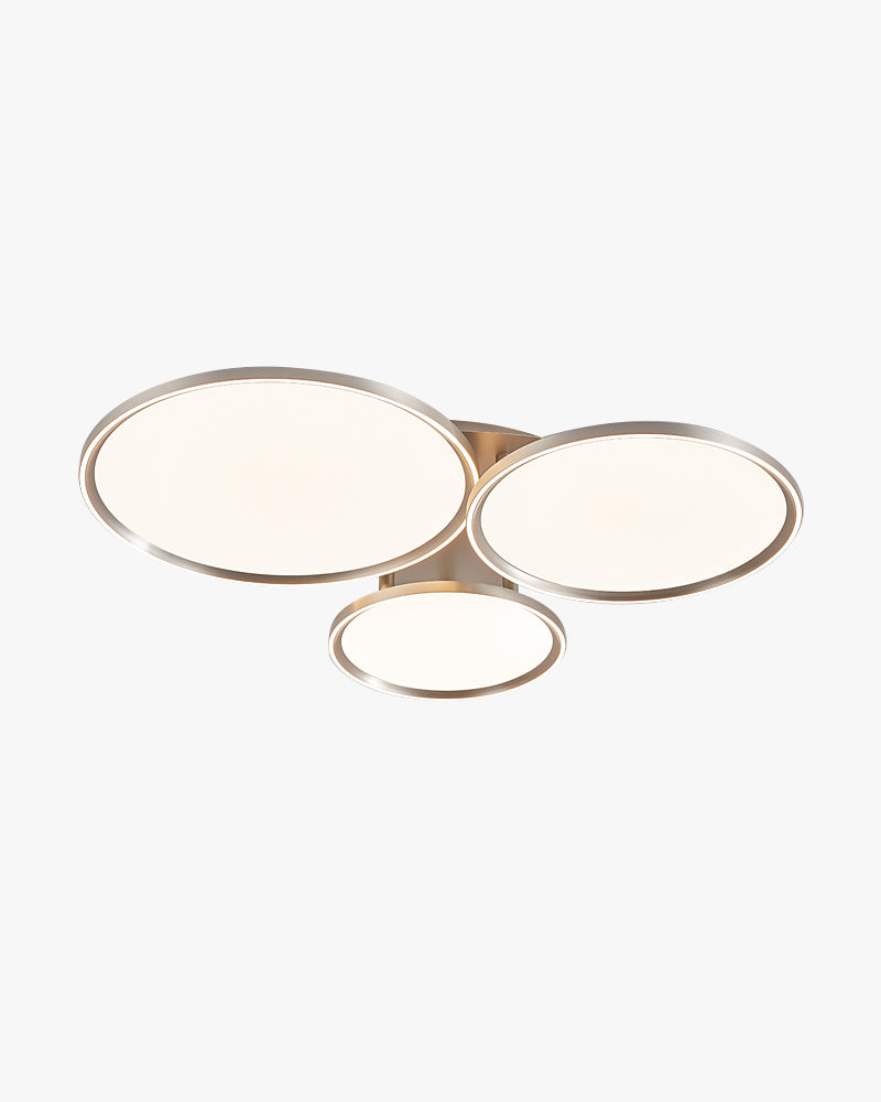 WOMO Three Light Disc Ceiling Light-WM1227