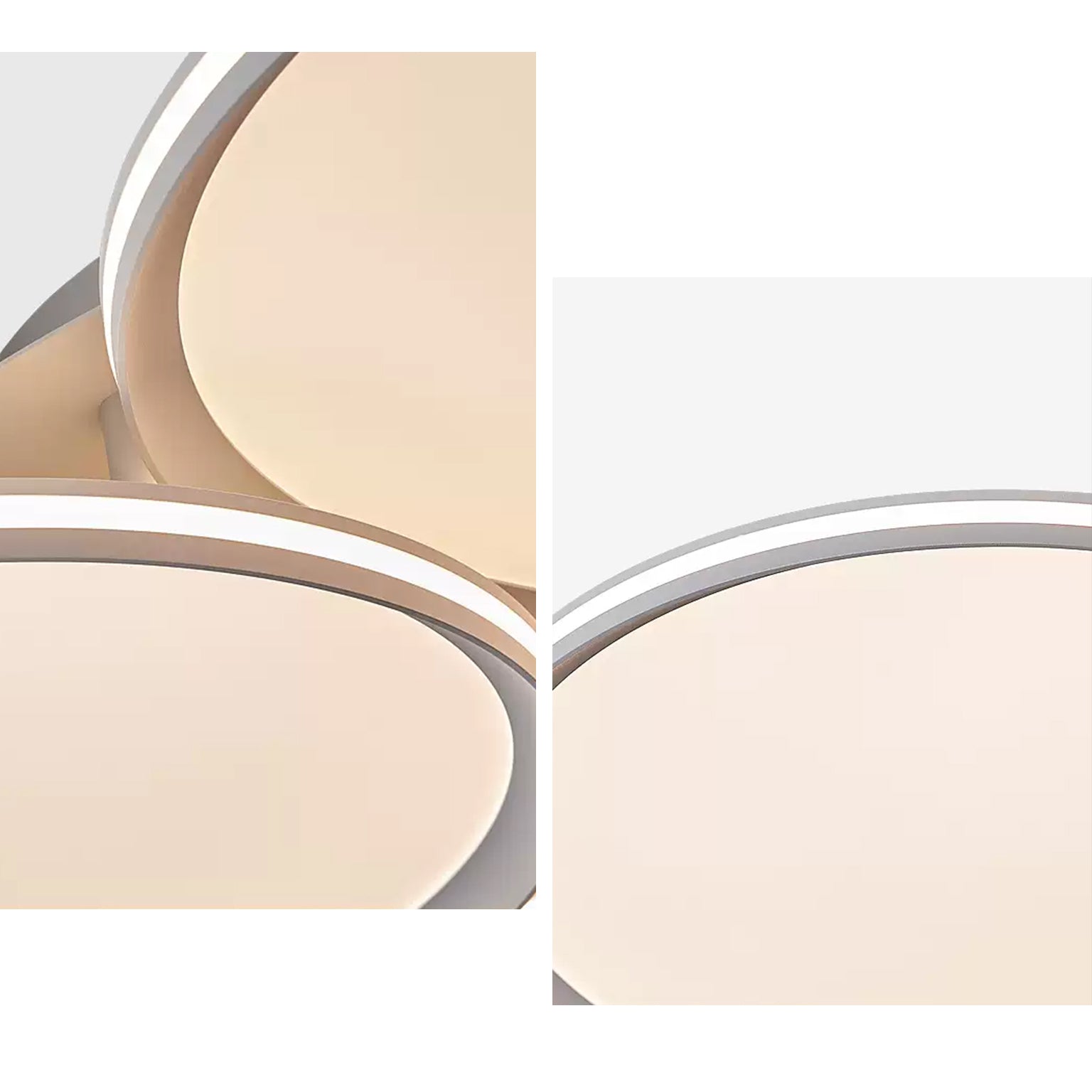 WOMO Three Light Disc Ceiling Light-WM1227