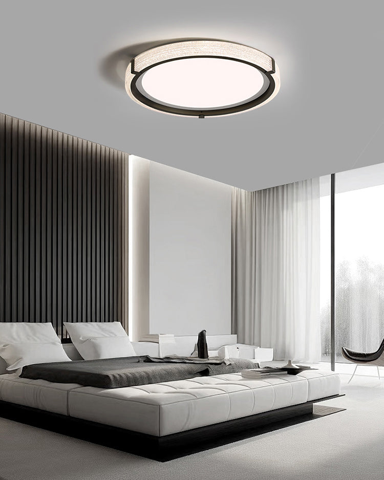 WOMO Acrylic Round Flush Mount Ceiling Light-WM1228