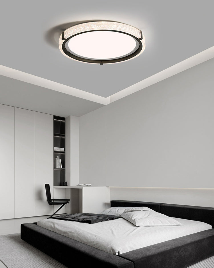 WOMO Acrylic Round Flush Mount Ceiling Light-WM1228