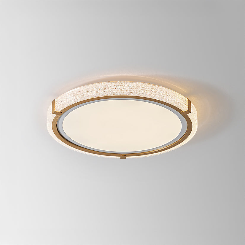 WOMO Acrylic Round Flush Mount Ceiling Light-WM1228