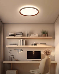WOMO Round Flat Flush Mount Ceiling Light-WM1229