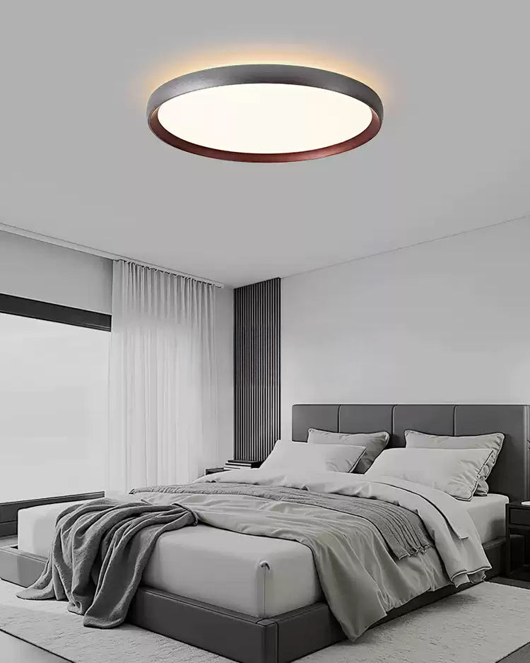 WOMO Round Flat Flush Mount Ceiling Light-WM1229