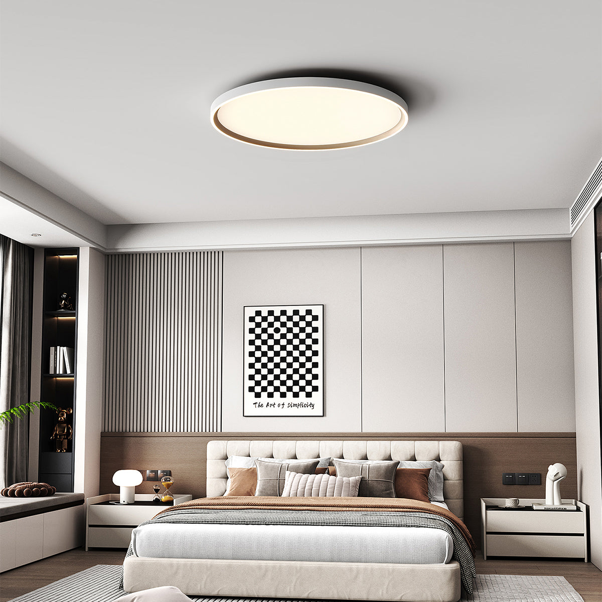 WOMO Low Profile Round Ceiling Light-WM1230