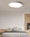 WOMO Grey Round Leather Ceiling Light-WM1231 thumbnail