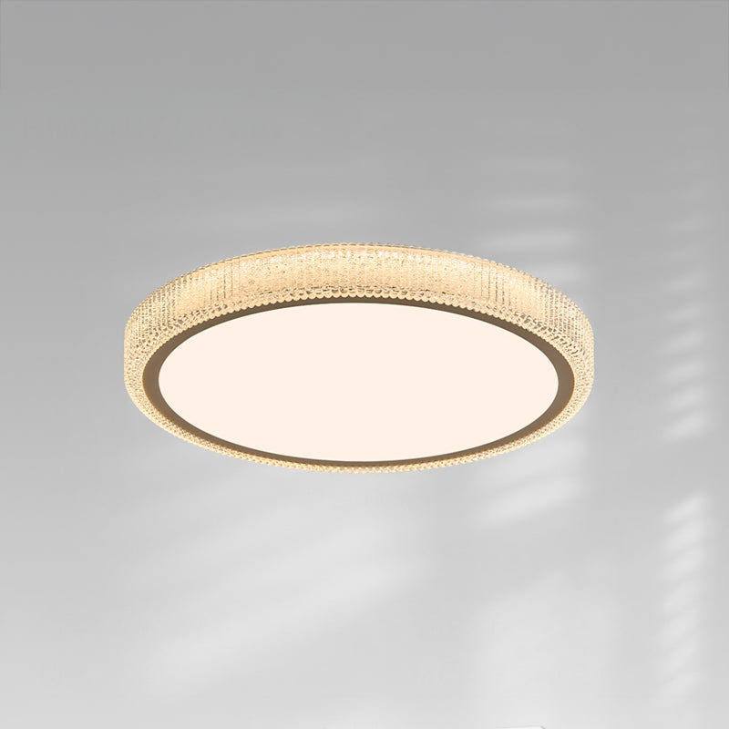 WOMO Luxury Round Flush Mount Ceiling Light-WM1236
