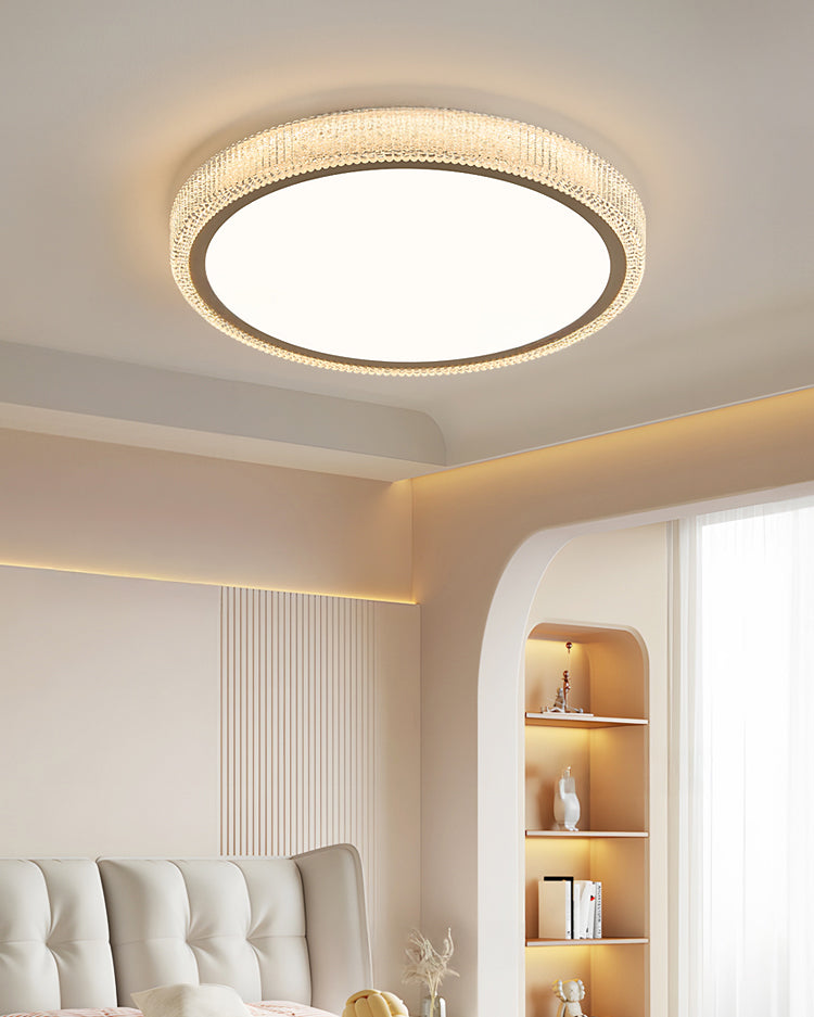 WOMO Luxury Round Flush Mount Ceiling Light-WM1236