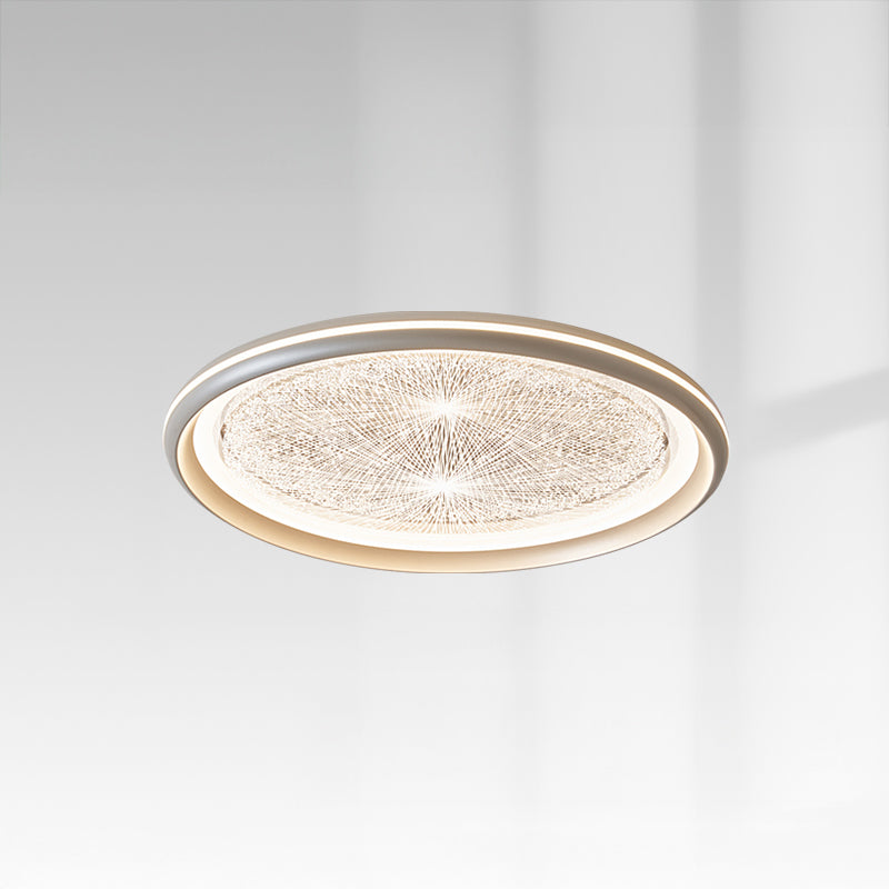 WOMO Low Profile Round Flush Mount Ceiling Light-WM1237